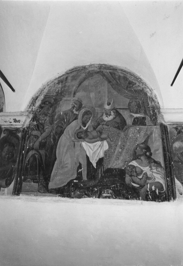 presentazione di Gesù al tempio (dipinto) - ambito abruzzese (sec. I)