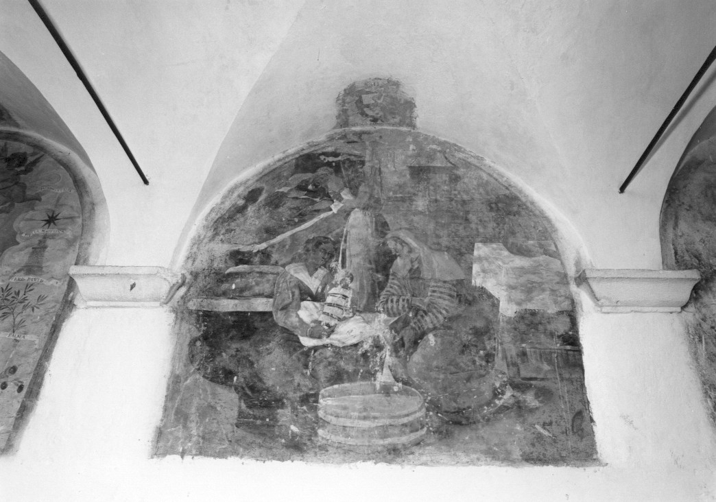 nascita di Maria Vergine (dipinto) - ambito abruzzese (sec. I)