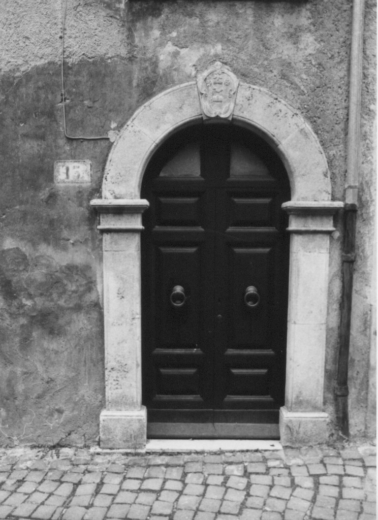 portale, opera isolata - ambito Italia centrale (sec. XIX)