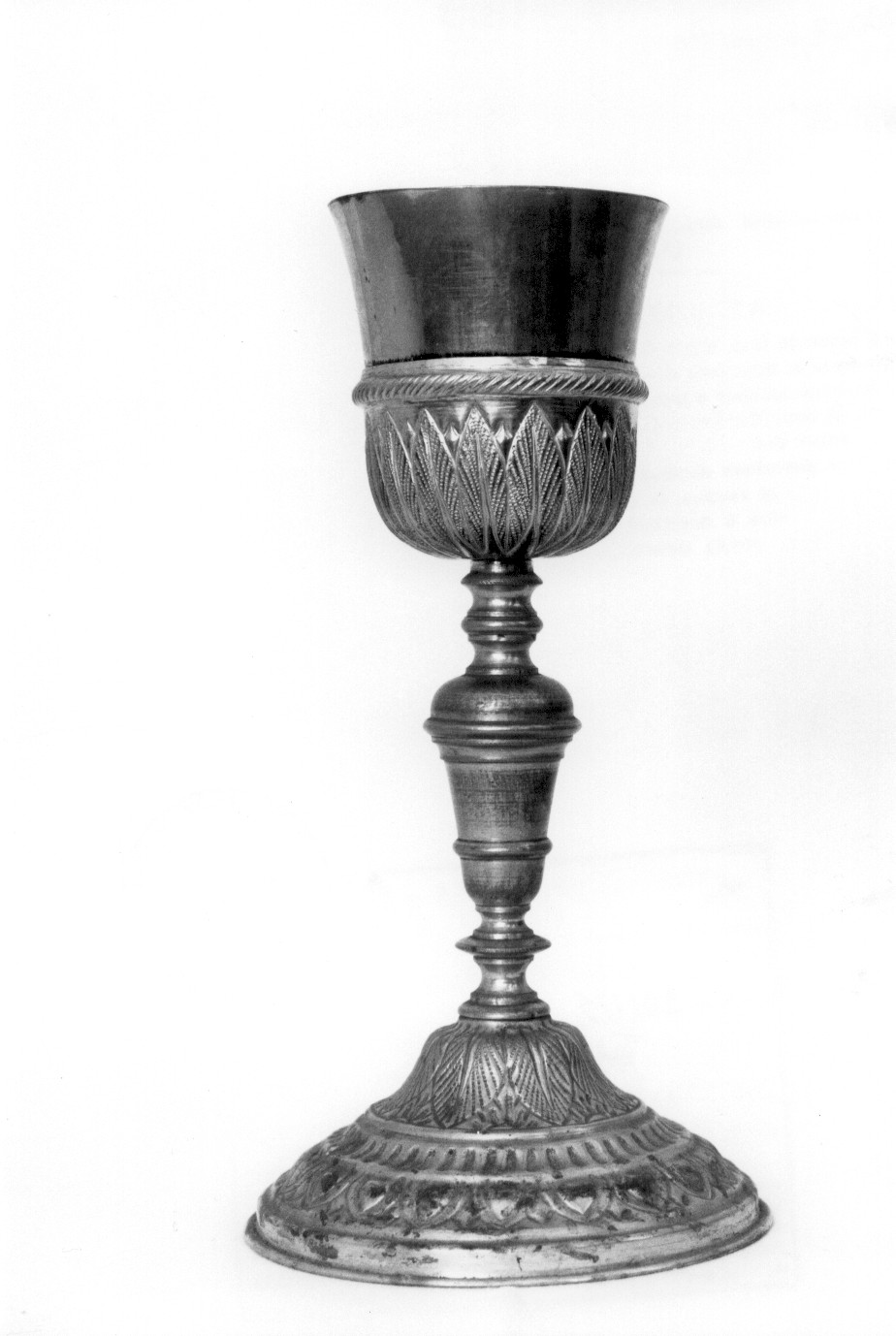 calice - ambito abruzzese (sec. XIX)