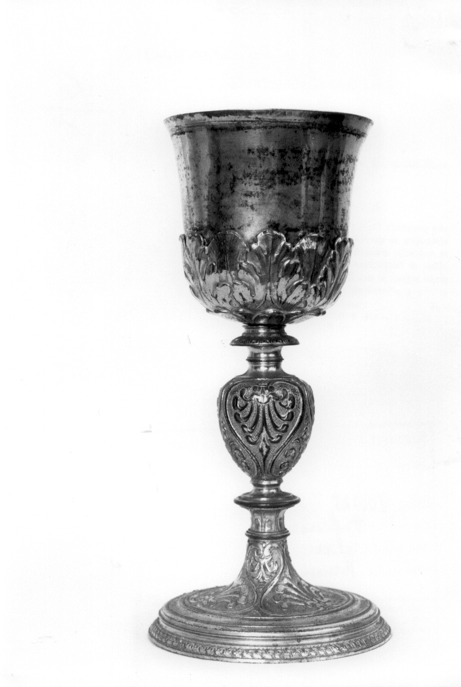 calice - ambito abruzzese (sec. XVII)