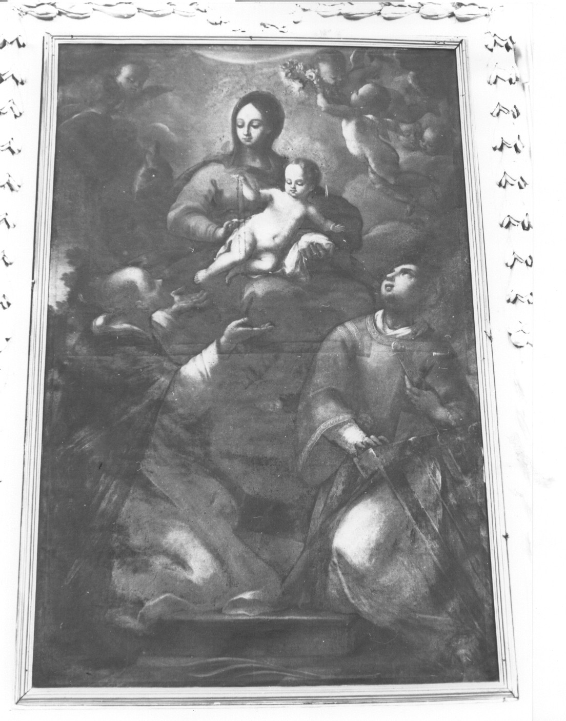 Madonna e Santi (dipinto) - ambito abruzzese (sec. XVIII)