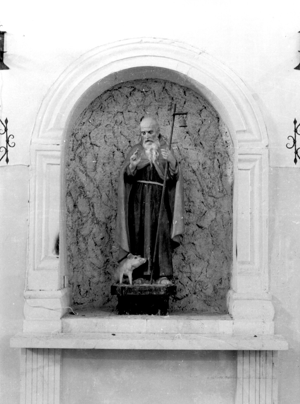 S.Antonio Abate (altare) - ambito abruzzese (secc. XIX/ XX)