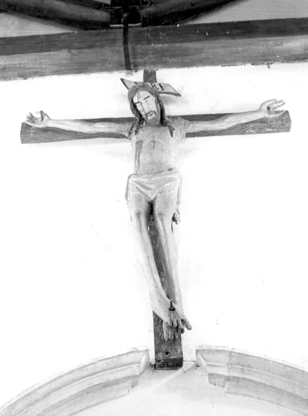 crocifisso - ambito abruzzese (sec. XIX)