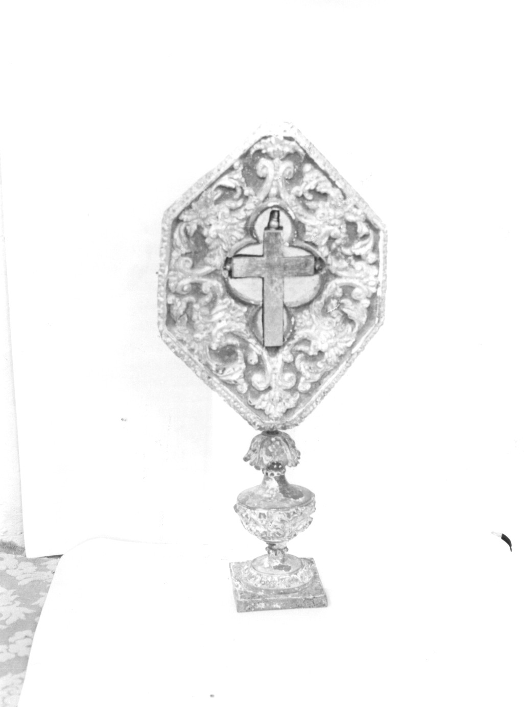 reliquiario - ambito abruzzese (secc. XVIII/ XIX)