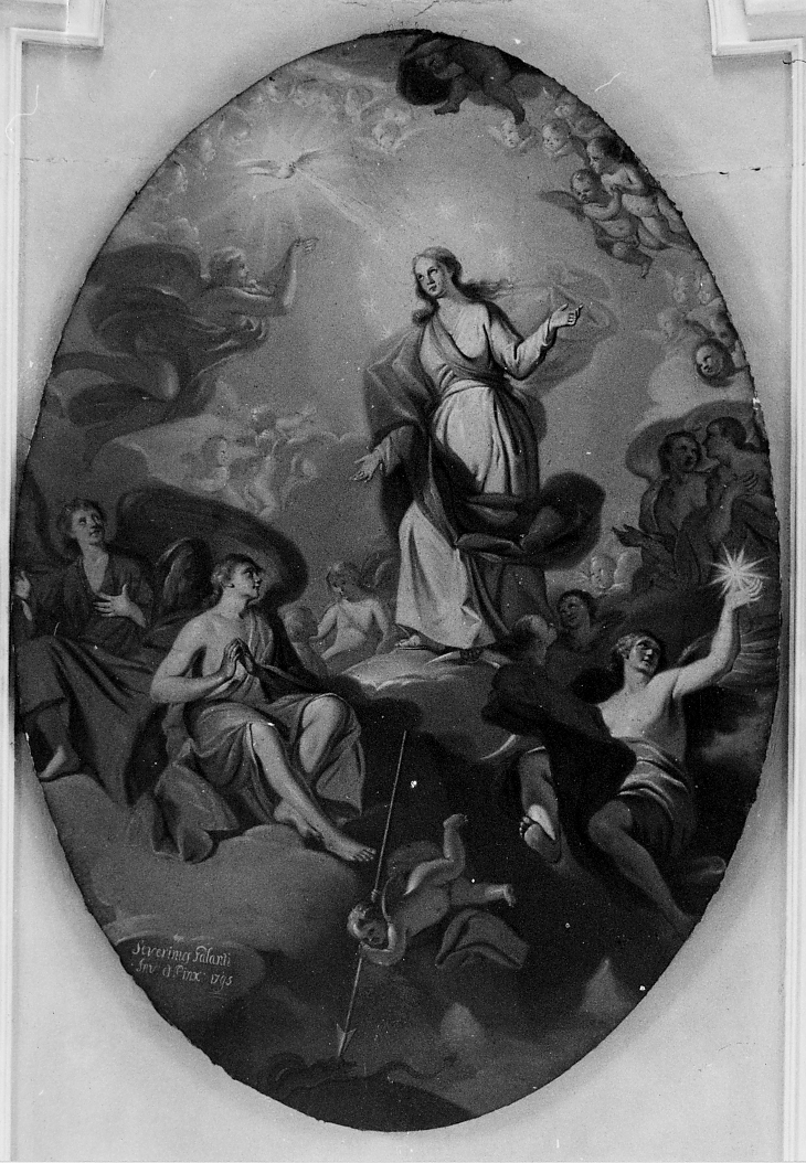 Immacolata Concezione (dipinto) di Galante Severino (sec. XVIII)