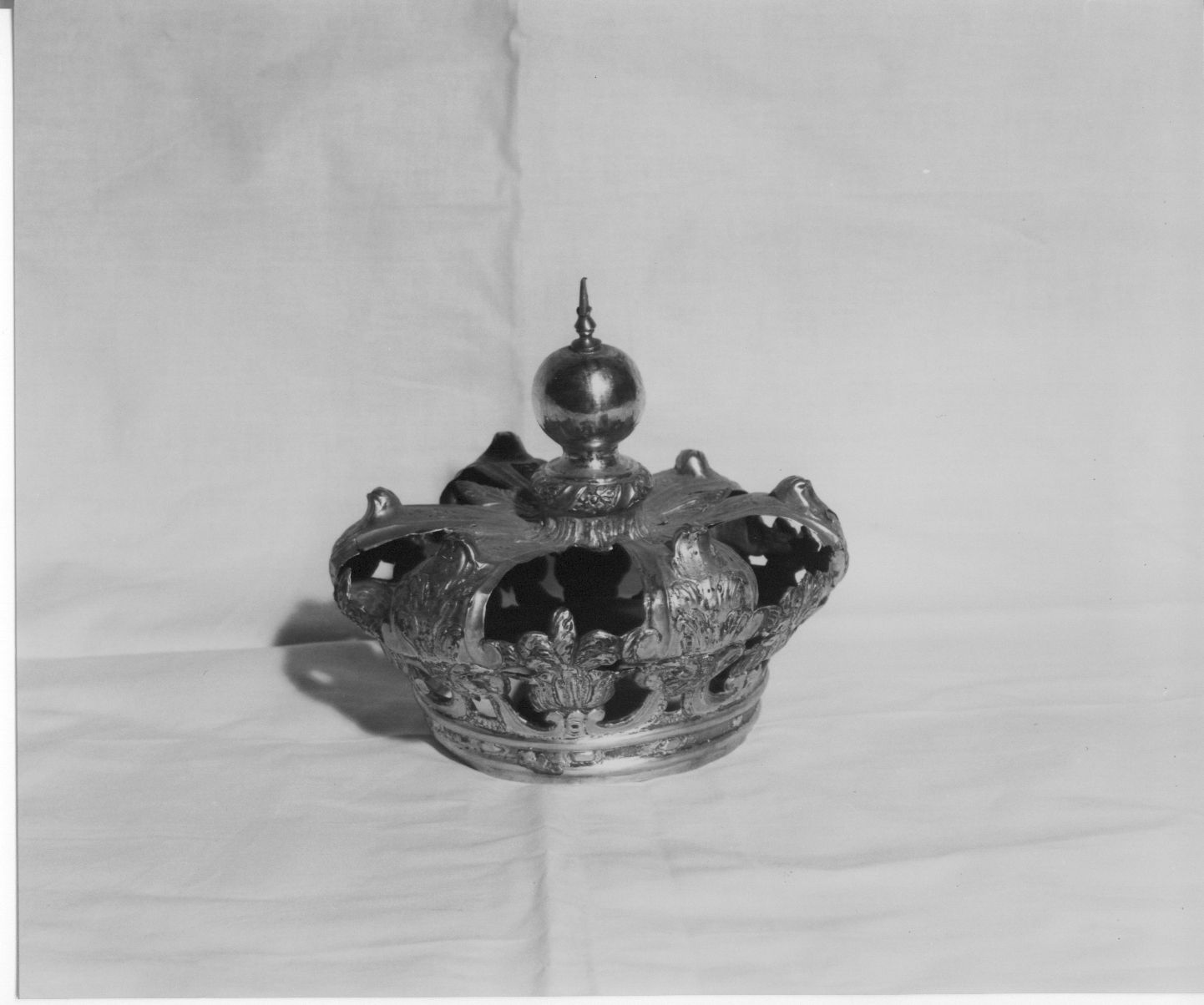 corona da statua, opera isolata - bottega abruzzese (seconda metà sec. XVIII)