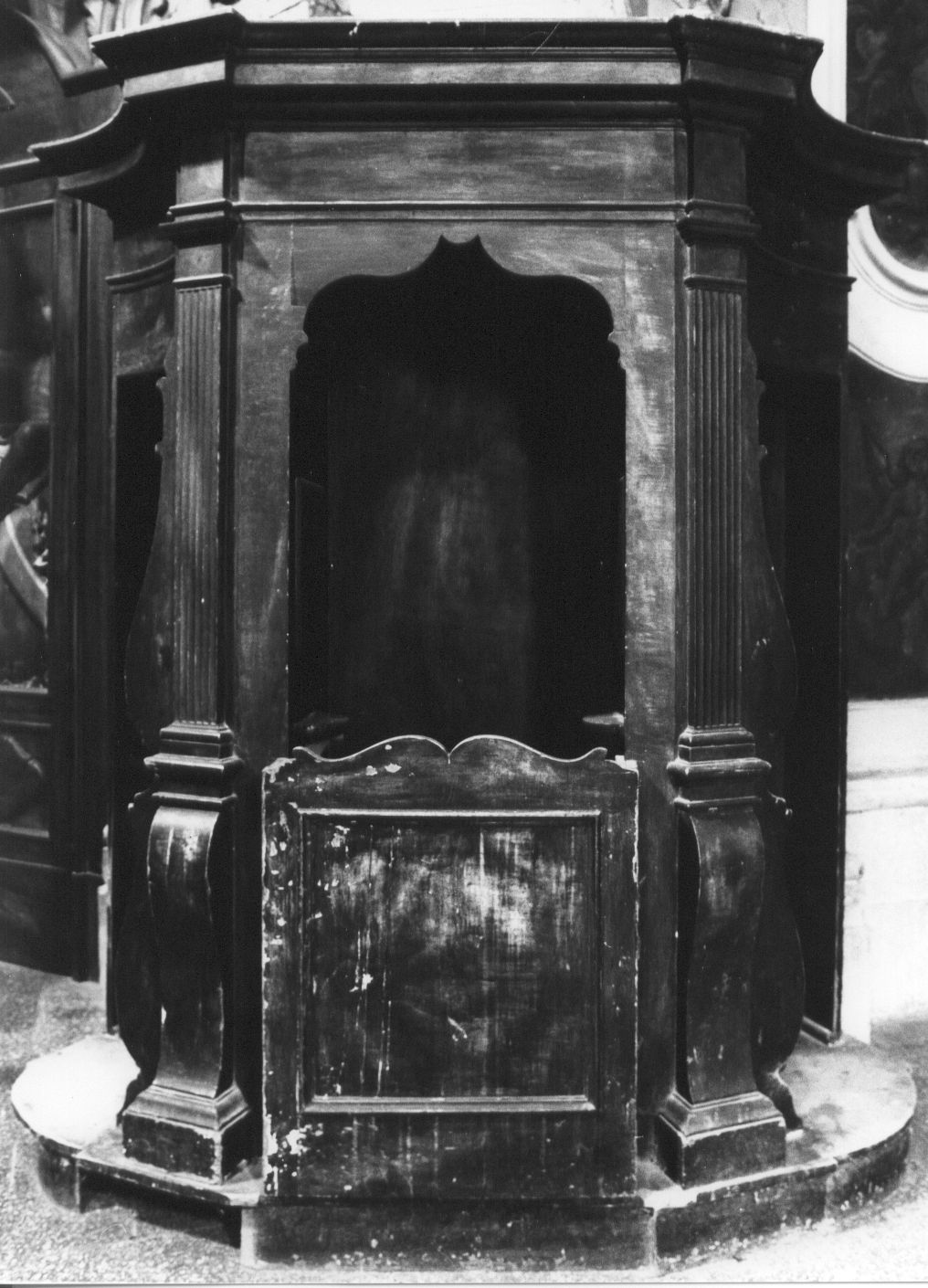 confessionale, opera isolata - bottega abruzzese (sec. XVIII)