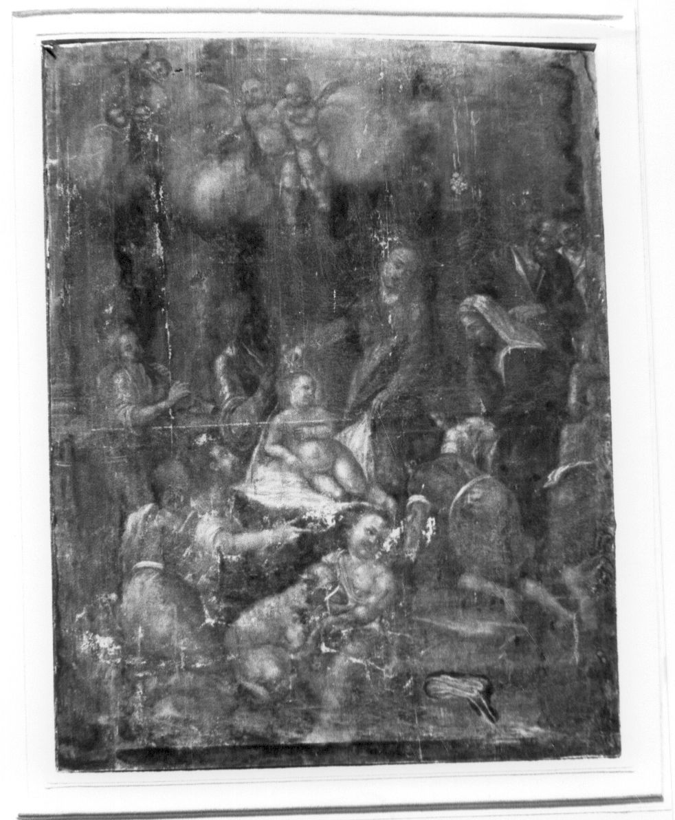 La nascita di Gesù (dipinto, opera isolata) - ambito abruzzese (sec. XVIII)