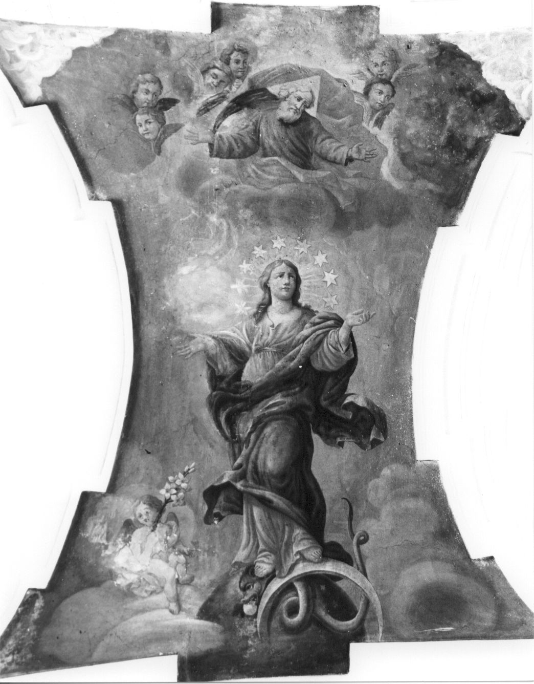 Immacolata Concezione (dipinto, opera isolata) - ambito abruzzese (sec. XVIII)