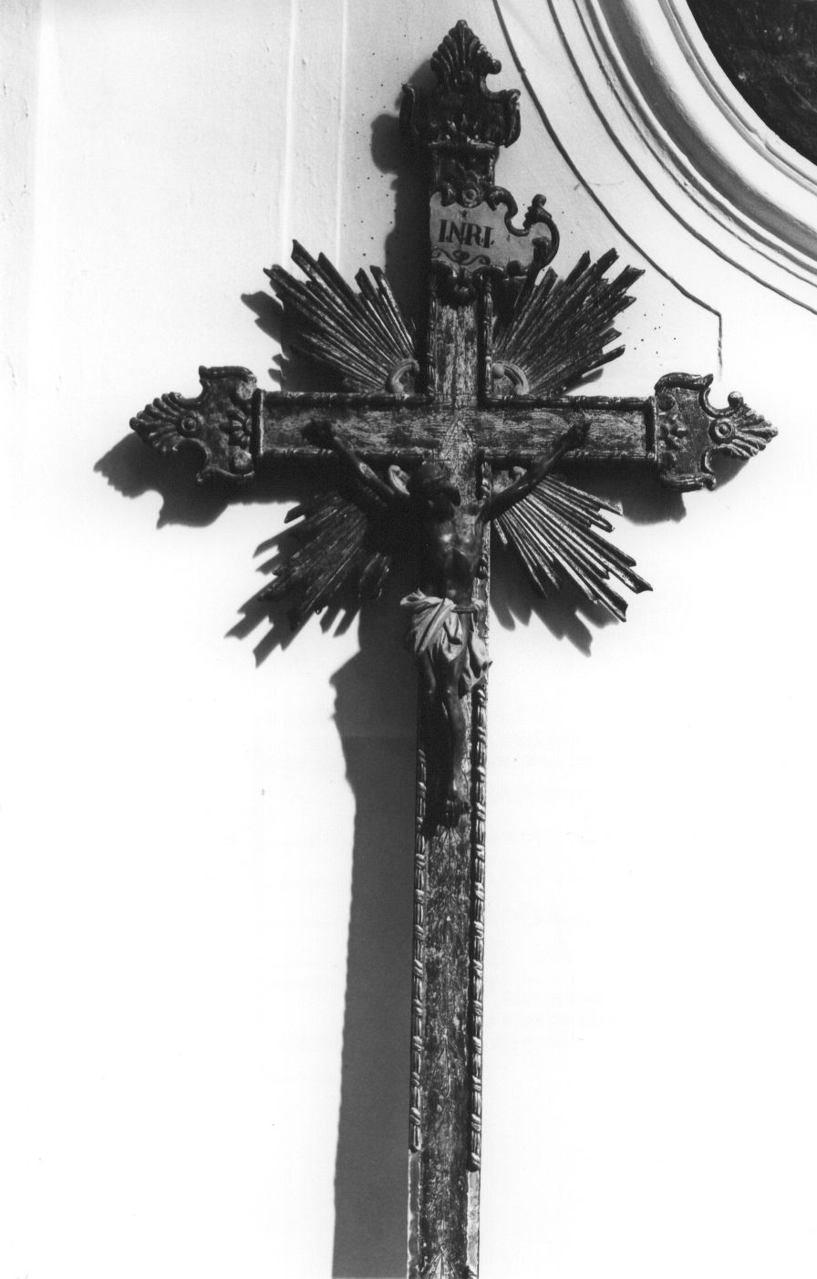 crocifisso, opera isolata - bottega abruzzese (sec. XVII)