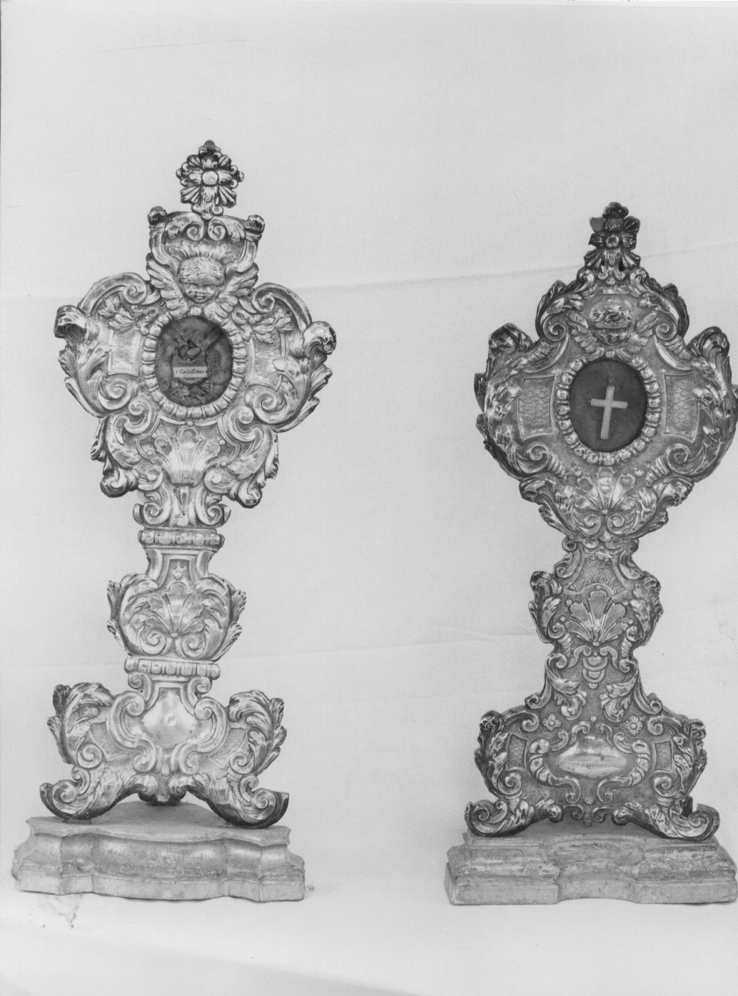 reliquiario - a ostensorio di Bartolotti Giuseppe (sec. XVIII)