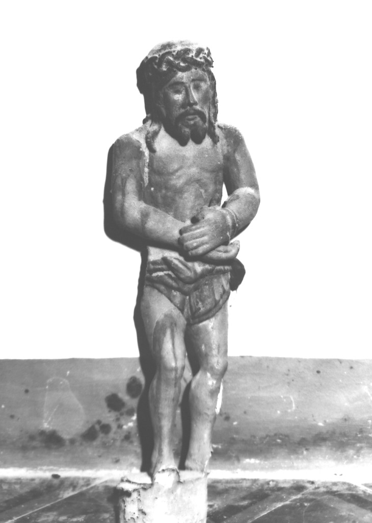 Cristo alla colonna (scultura, frammento) - ambito abruzzese (prima metà sec. XVII)