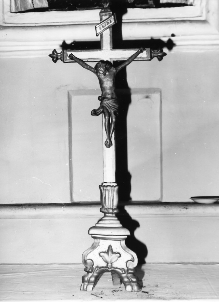 croce d'altare - ambito abruzzese (sec. XIX)