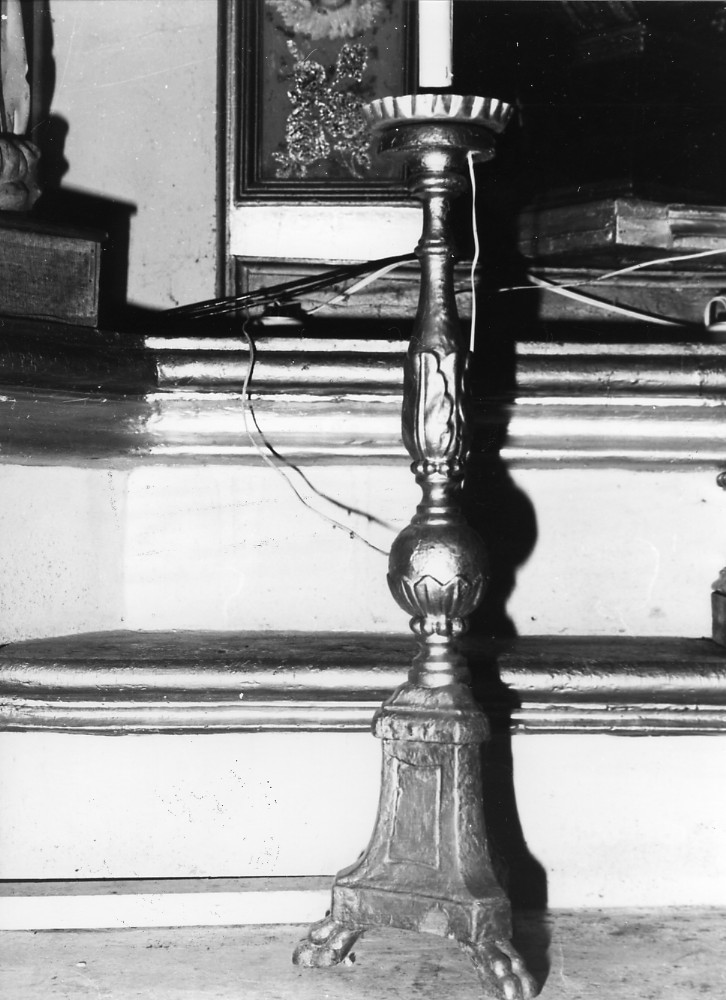 candeliere, serie - ambito abruzzese (sec. XIX)