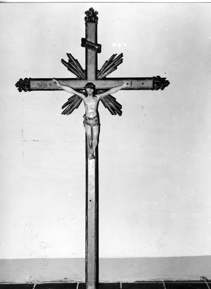 croce processionale - ambito abruzzese (sec. XIX)