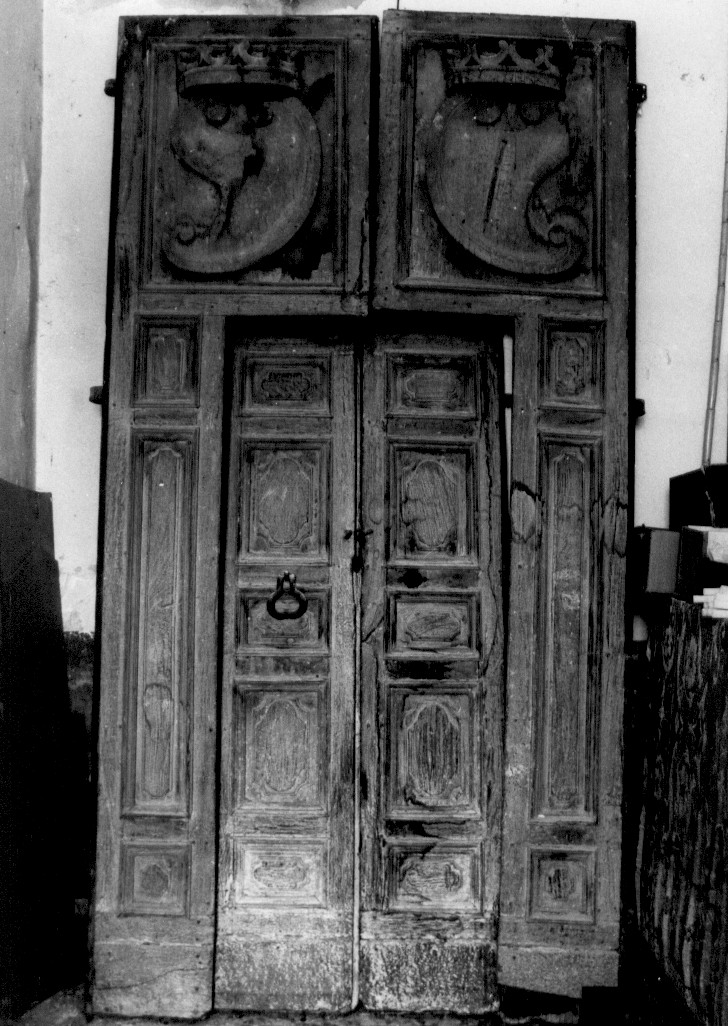 porta, opera isolata - ambito abruzzese (fine/inizio secc. XVII/ XVIII)