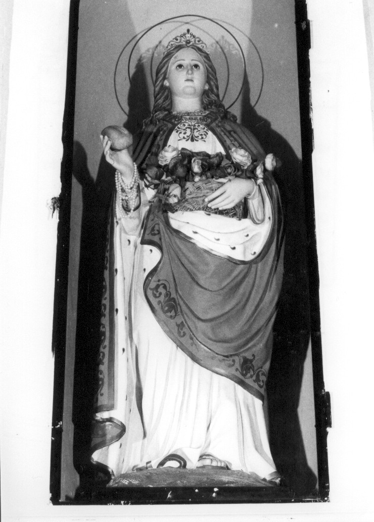 Santa Elisabetta d'Ungheria (statua, opera isolata) - ambito abruzzese (prima metà sec. XX)