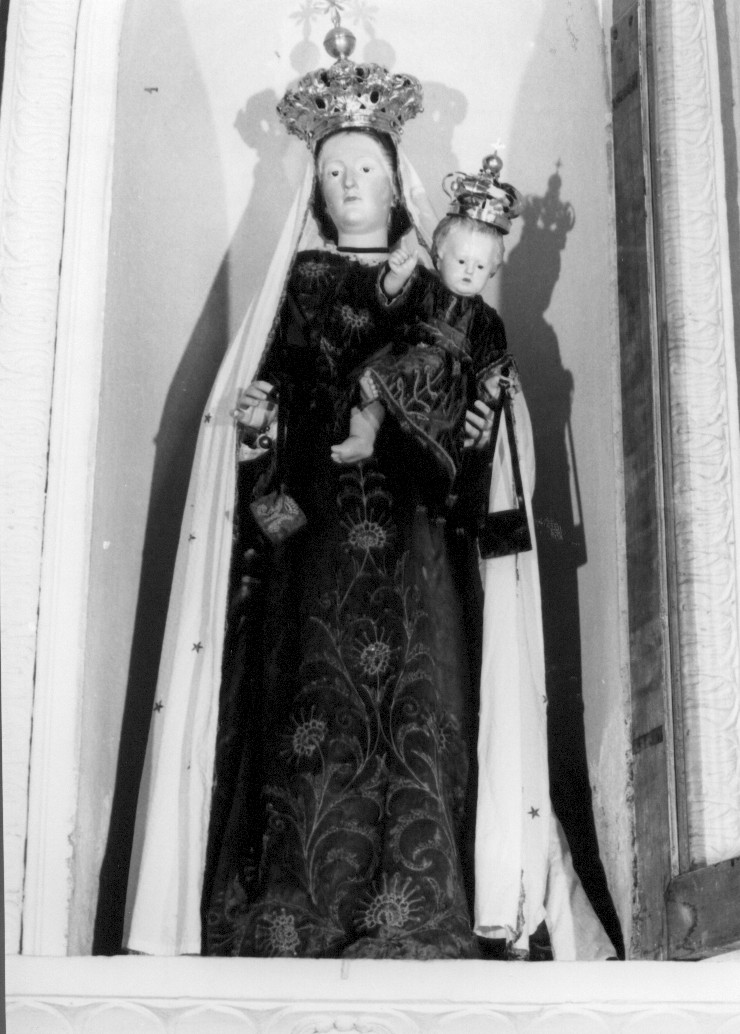 Madonna del Carmelo (statua, opera isolata) - ambito abruzzese (secc. XIX/ XX)