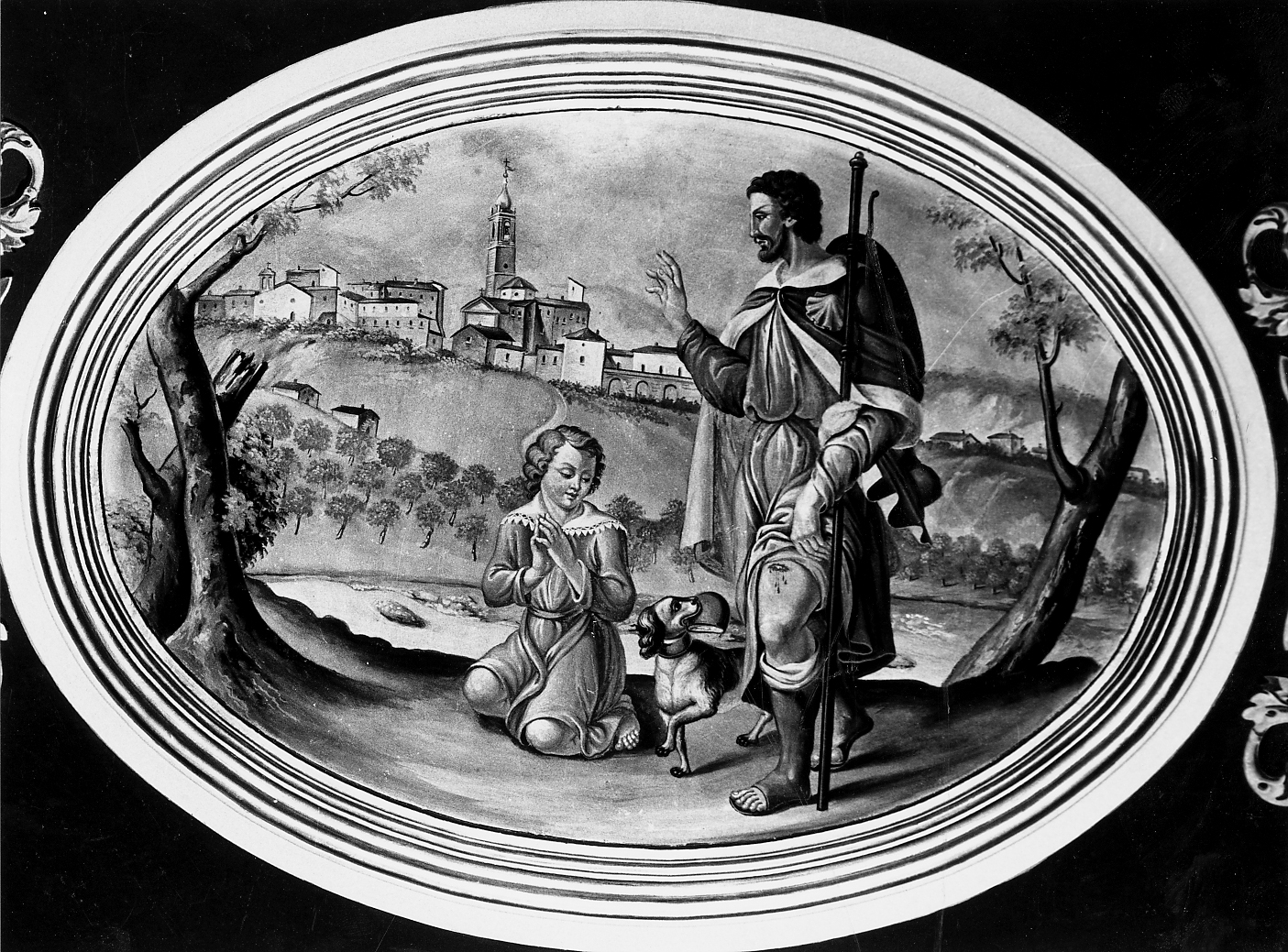 San Rocco (dipinto) - ambito abruzzese (sec. XIX)