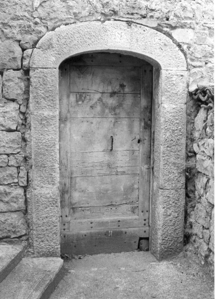 portale, elemento d'insieme - ambito abruzzese (prima metà sec. XVII)