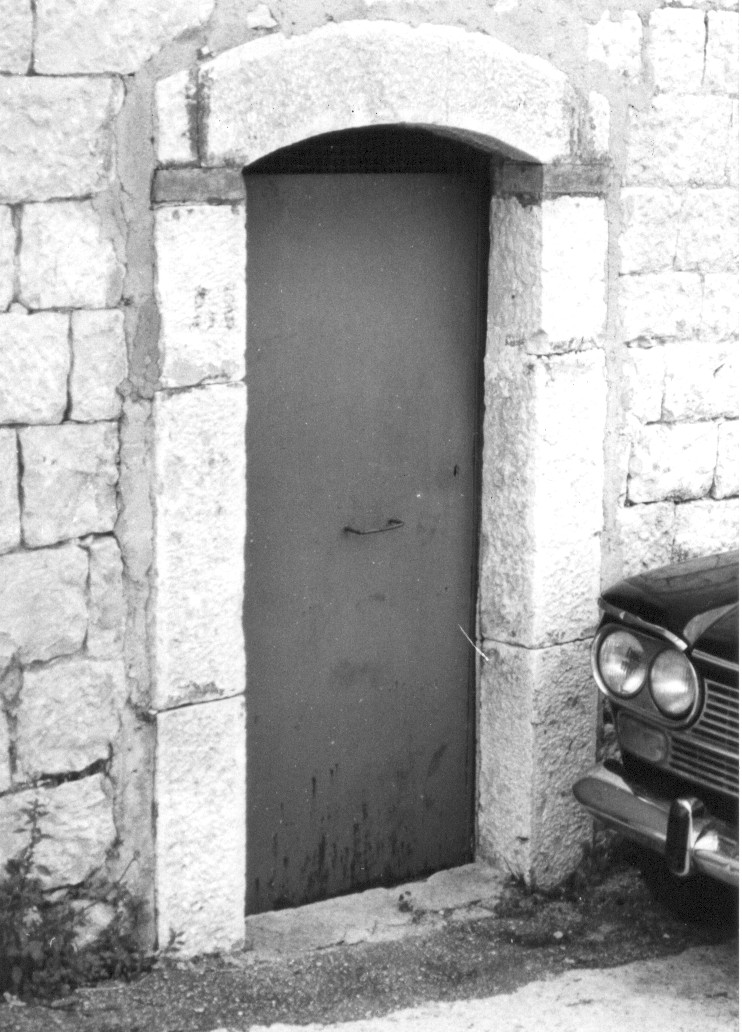 portale, elemento d'insieme - ambito abruzzese (prima metà sec. XIX)