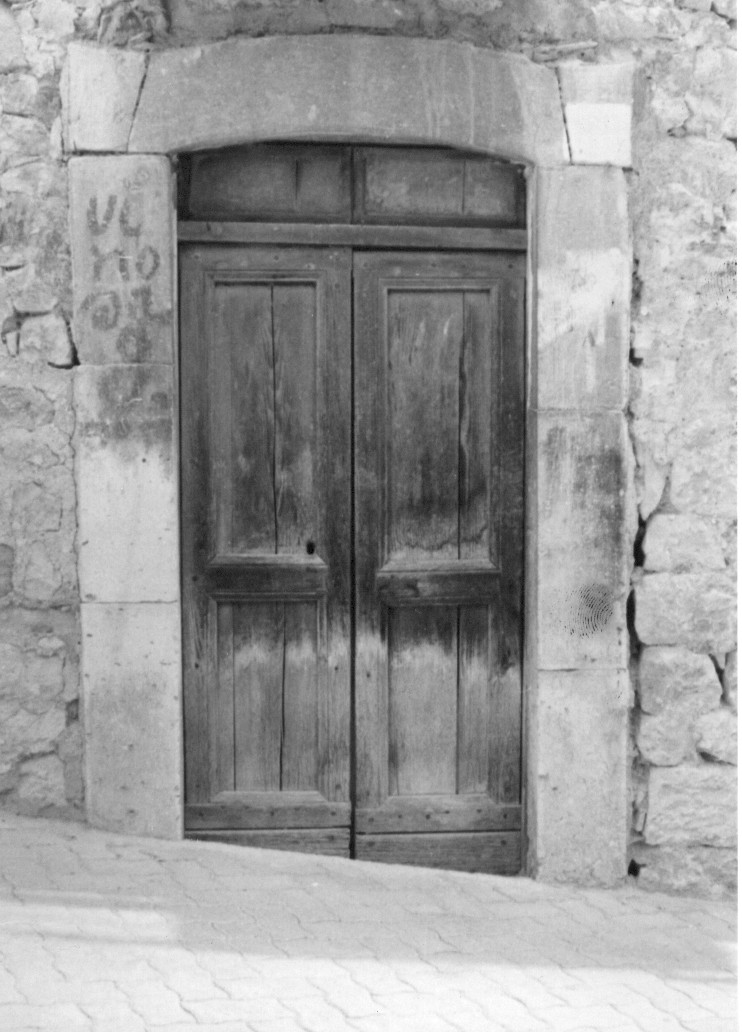 portale, elemento d'insieme - ambito abruzzese (metà sec. XVIII)