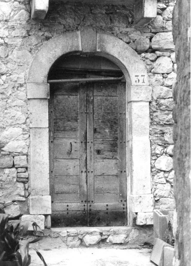 portale, elemento d'insieme - ambito abruzzese (prima metà sec. XIX)