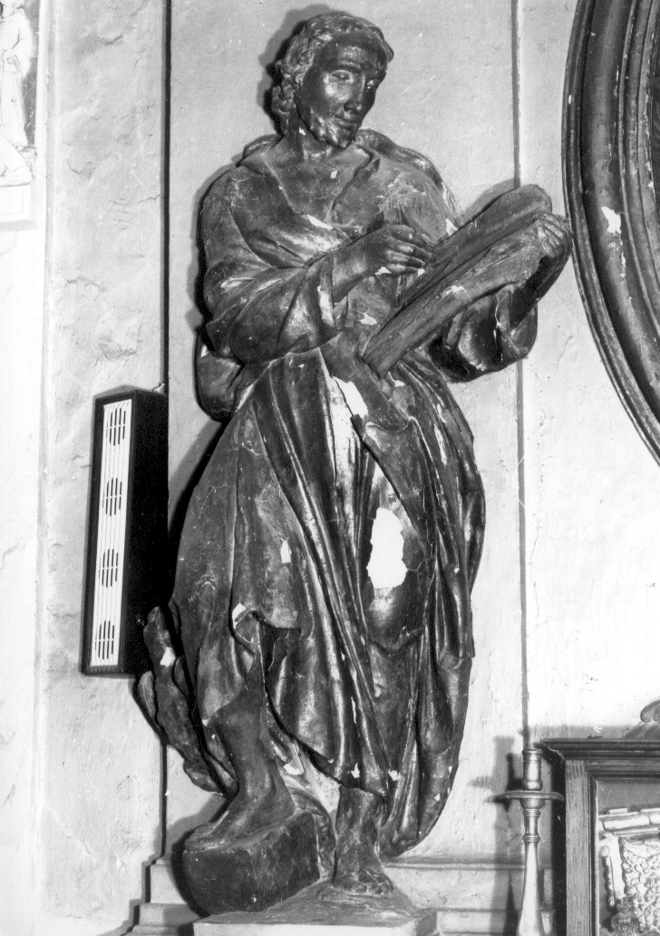 San Matteo Evangelista (statua, serie) - ambito abruzzese (sec. XVIII)