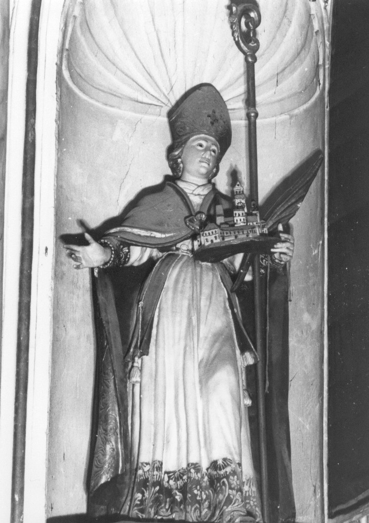 S.Emidio (statua, opera isolata) - ambito abruzzese (sec. XVIII)