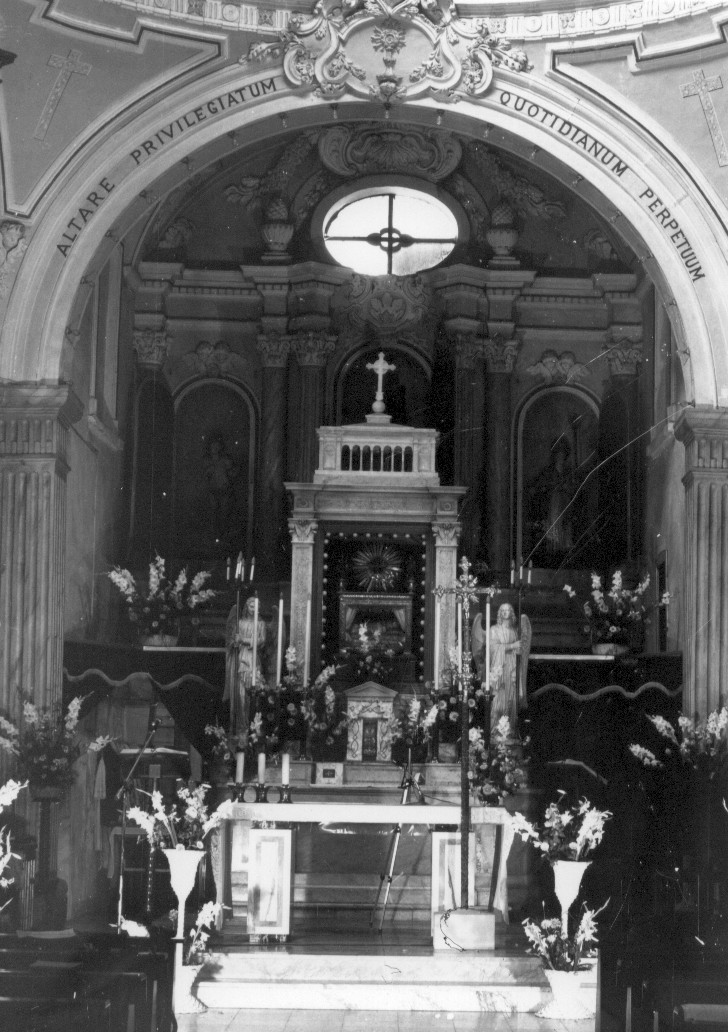 altare maggiore, opera isolata di Parlatore Modesto (sec. XX)