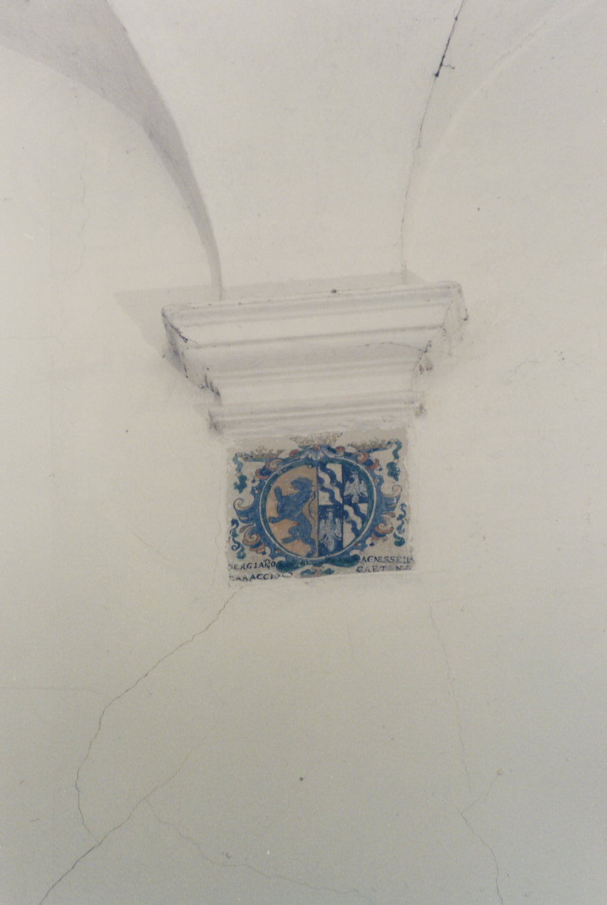 piastrella - bottega di Castelli (sec. XVI)