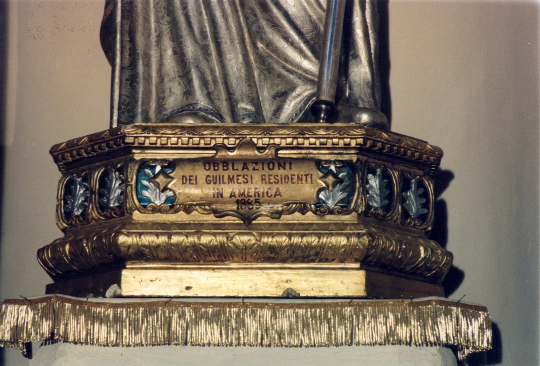 San Nicola (statua) - ambito abruzzese (sec. XIX)