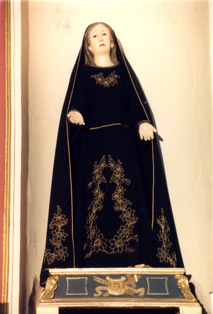 Madonna Addolorata (statua) - ambito abruzzese (fine sec. XIX)