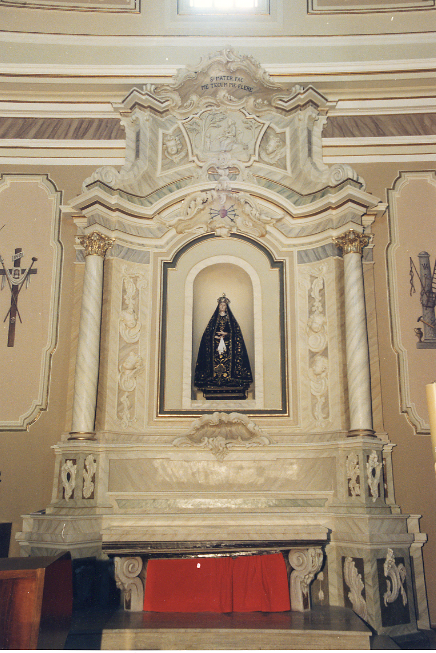 altare - ambito abruzzese (sec. XVIII)