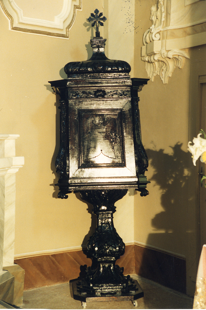 fonte battesimale - ambito abruzzese (fine sec. XVII)