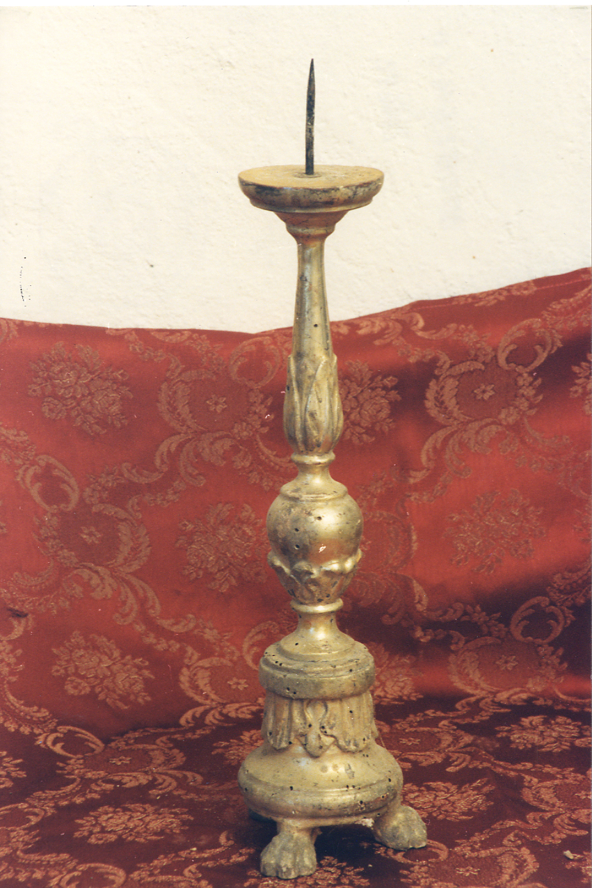 candelabro, serie - ambito abruzzese (sec. XIX)
