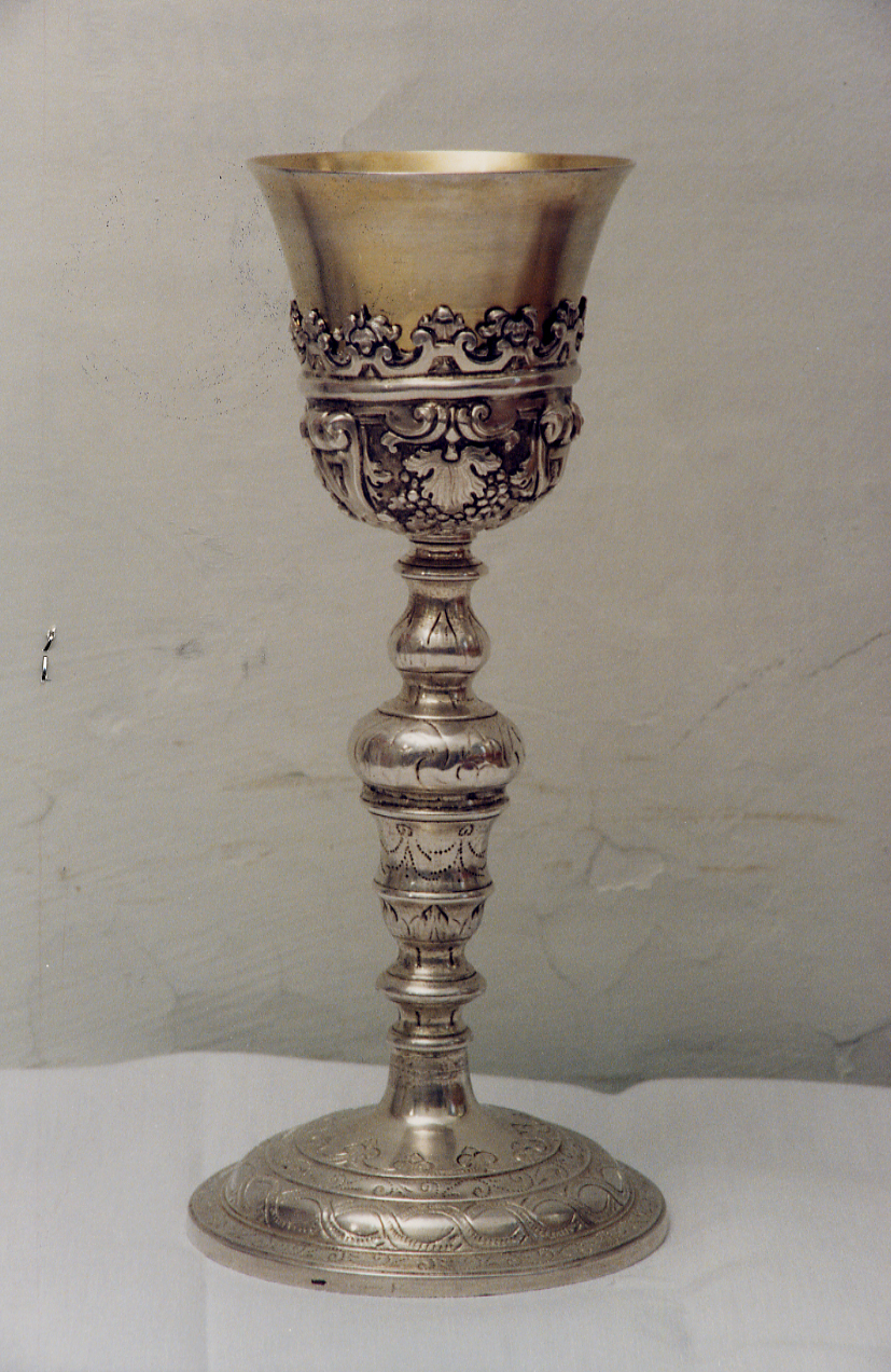 calice - ambito abruzzese (metà sec. XIX)