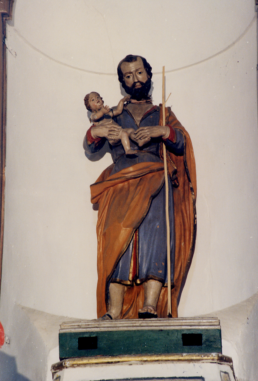 San Giuseppe (statua) - ambito abruzzese (fine/inizio secc. XVIII/ XIX)