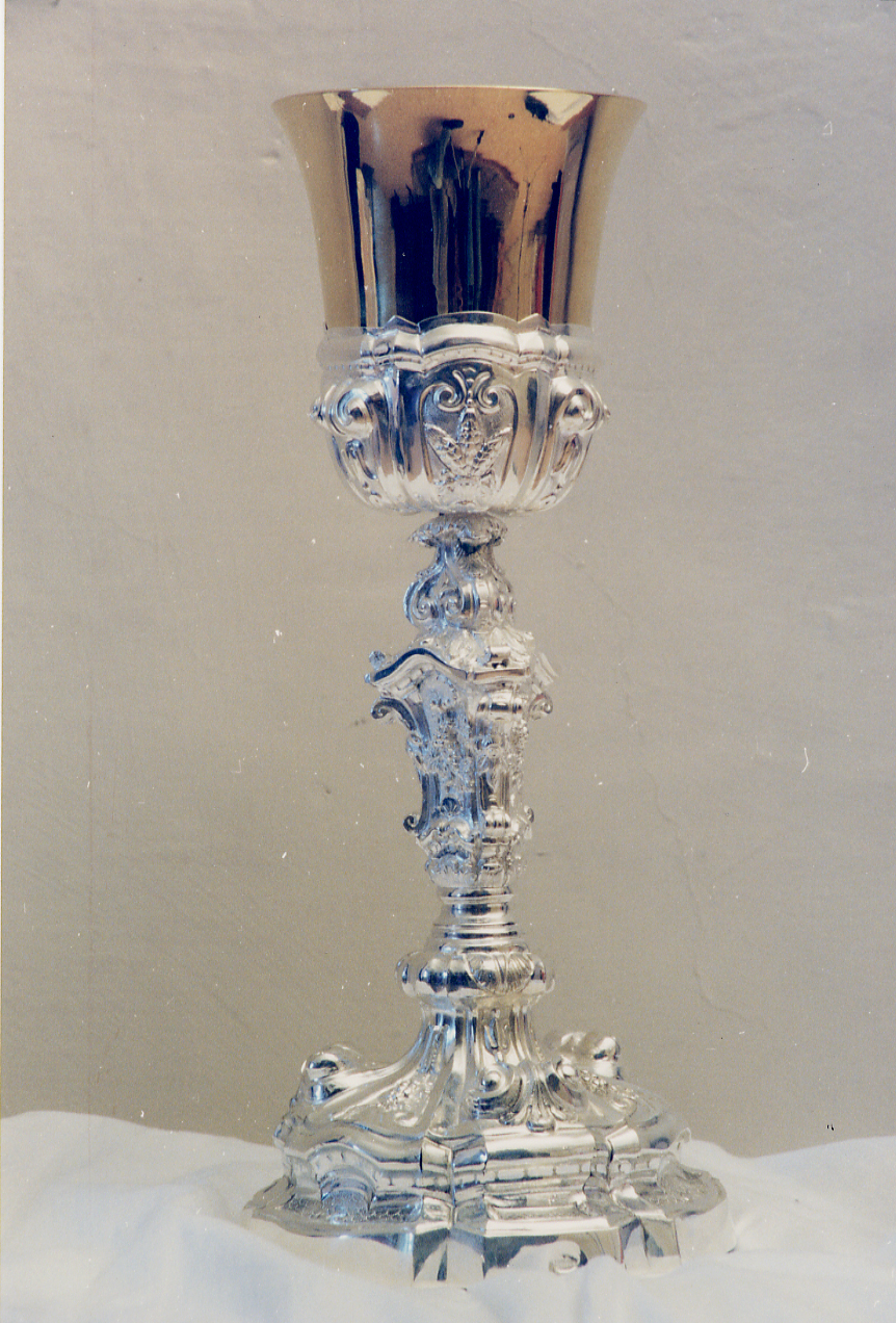 calice - bottega napoletana (sec. XIX)