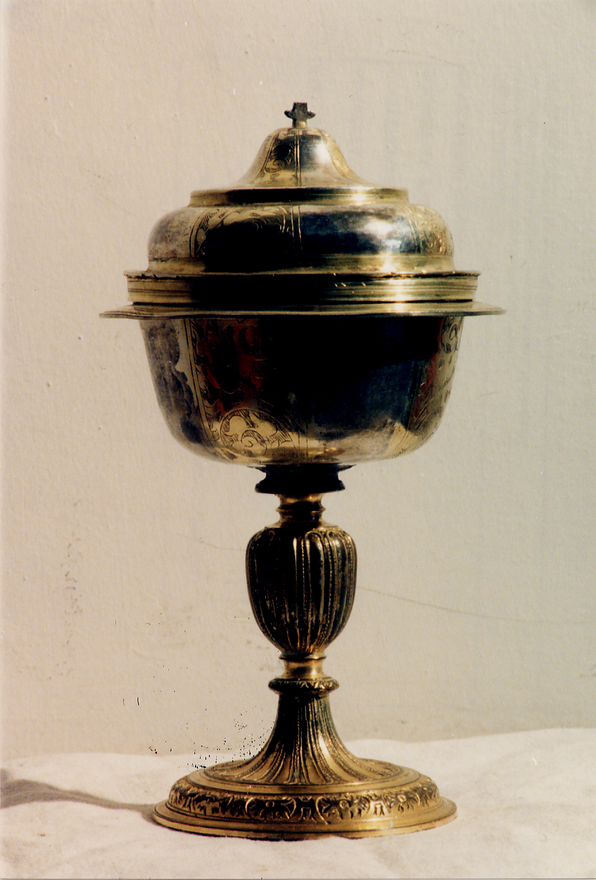 pisside - ambito abruzzese (inizio sec. XIX)