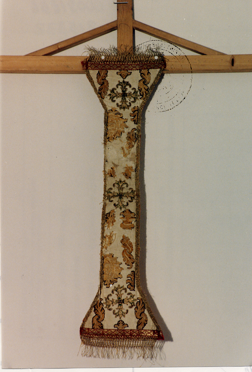 manipolo - manifattura napoletana (fine/inizio secc. XVII/ XVIII)