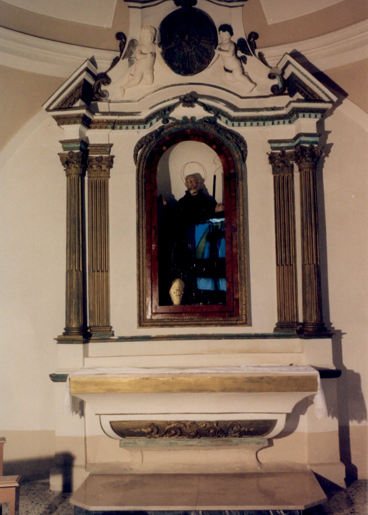 altare - ambito abruzzese (fine sec. XVIII)