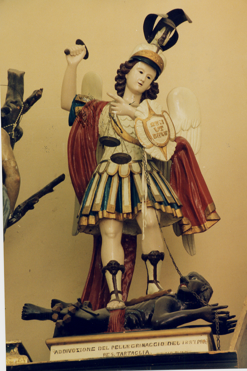 San Michele Arcangelo (statua) - ambito abruzzese (sec. XIX)