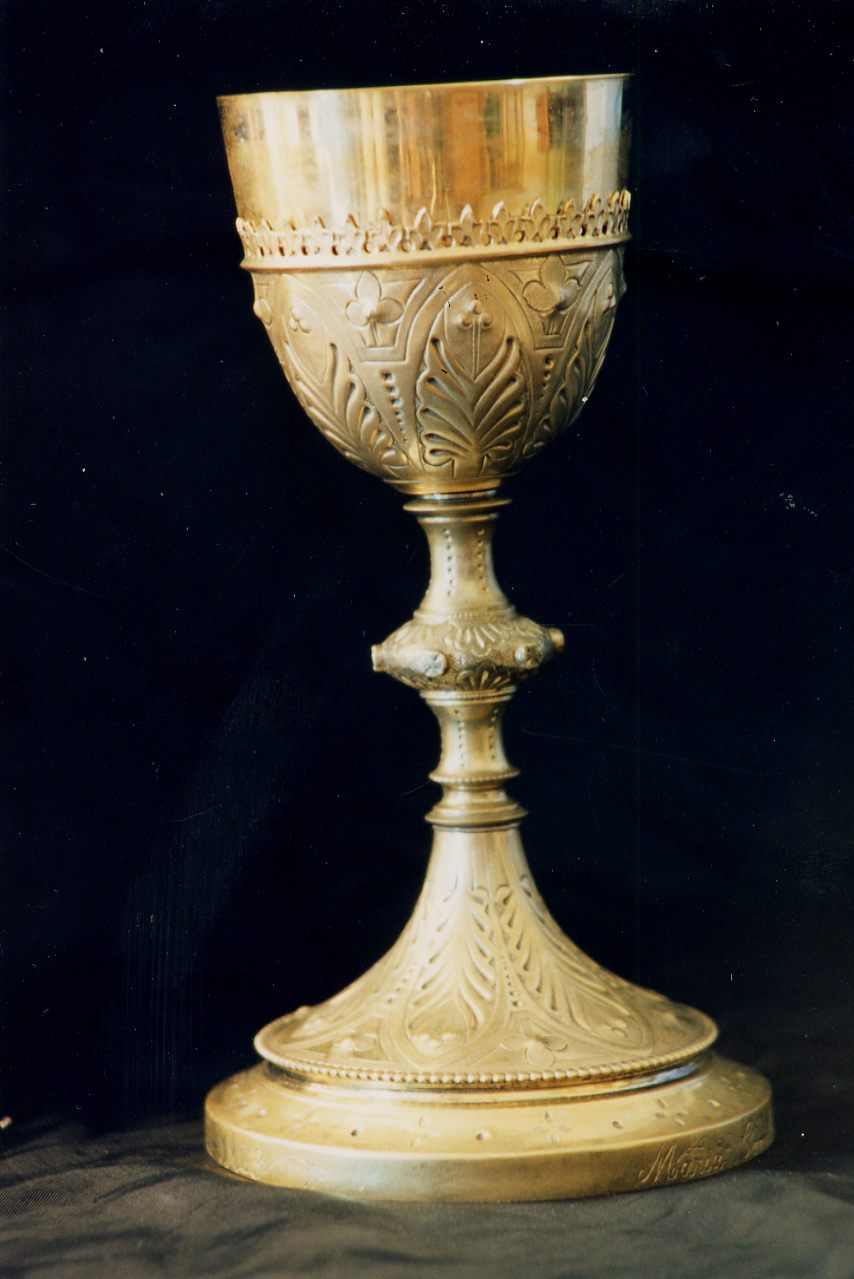 calice - bottega napoletana (sec. XX)