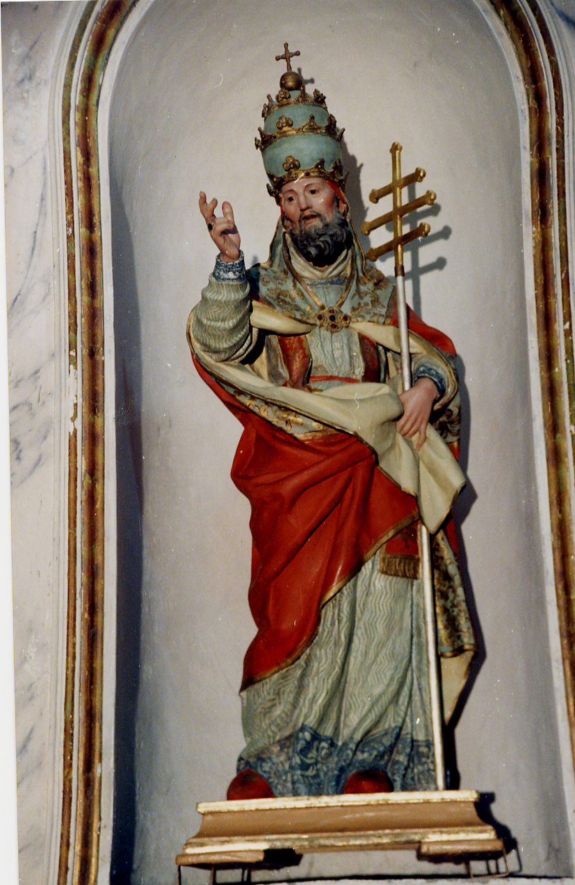 San Pio Papa (statua) - bottega romana (metà sec. XIX)
