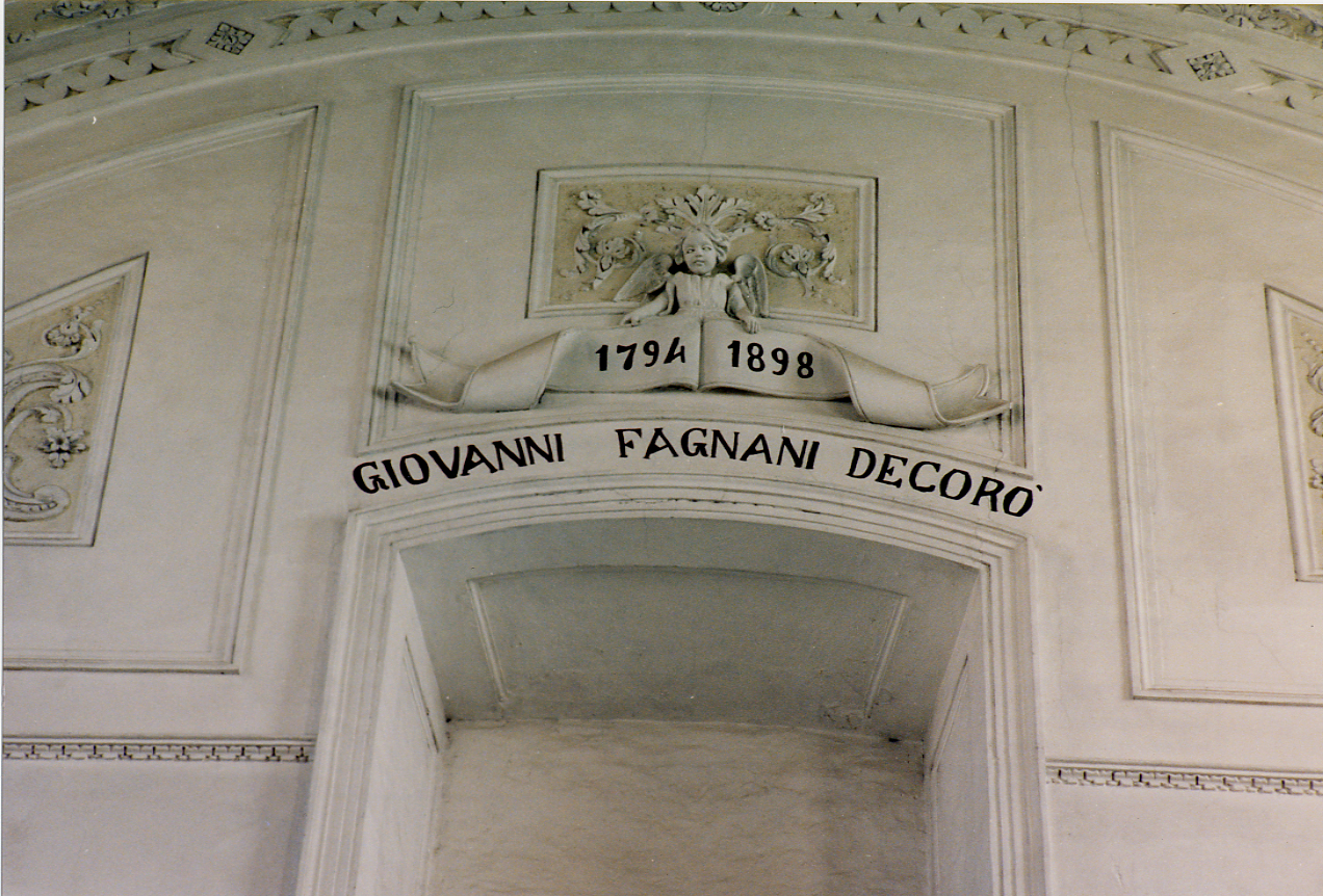 lapide di Fagnani Giovanni (secc. XVIII/ XIX)