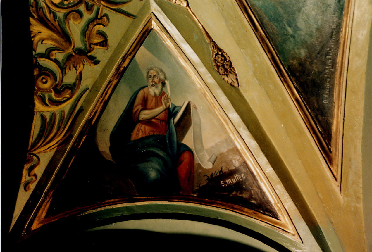 San Matteo (dipinto) di Palmerio Ferdinando (scuola) (sec. XX)