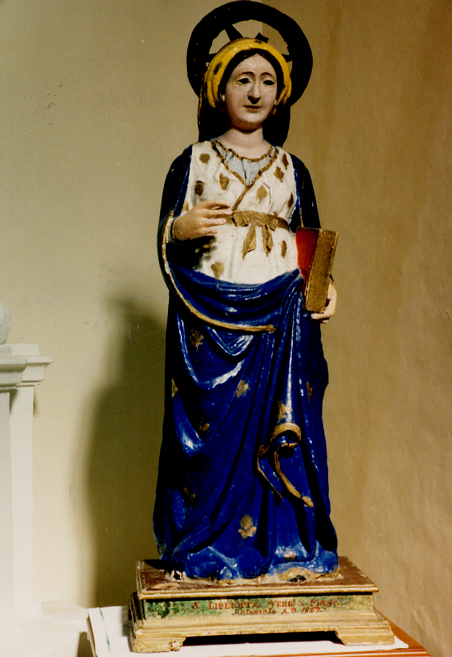 Santa Liberata (statua) - ambito abruzzese (fine sec. XVIII)