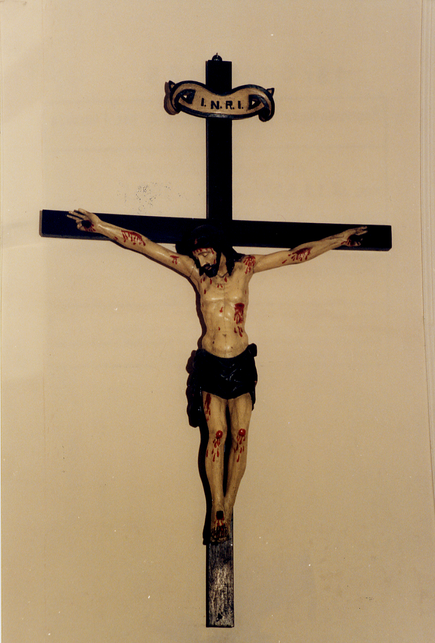 Cristo Crocifisso (crocifisso) - ambito abruzzese (fine sec. XIX)